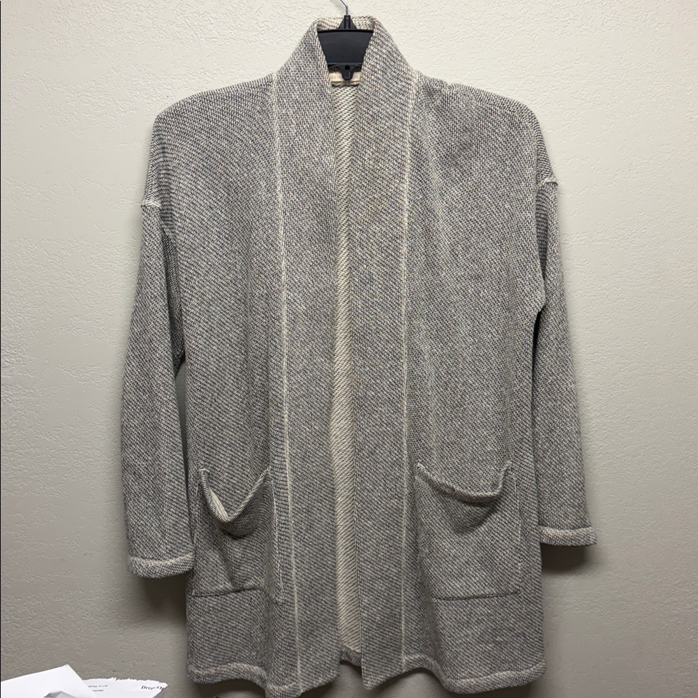 Eileen Fisher Textured Knit Cardigan